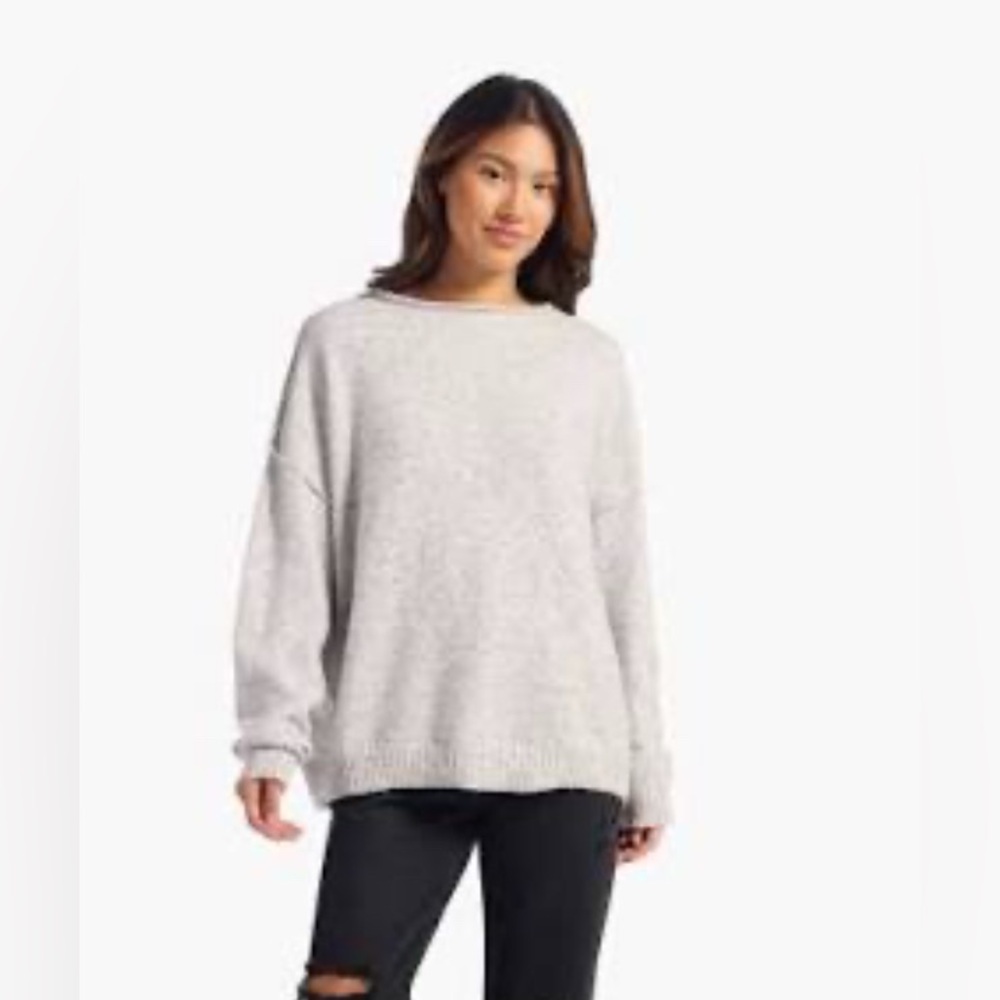 Nuuds Cozy Knit mock neck sweater